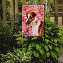 Load image into Gallery viewer, Smooth Fox Terrier Love Garden Flag - Outdoor Decorative Yard Flag BB9734GF