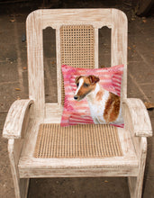 Load image into Gallery viewer, Smooth Fox Terrier Love Fabric Decorative Pillow BB9734PW1818