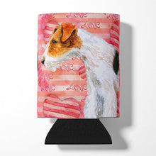 Load image into Gallery viewer, Fox Terrier Love Can or Bottle Hugger BB9737CC
