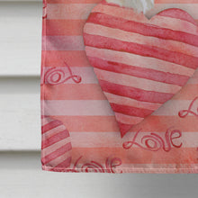 Load image into Gallery viewer, Fox Terrier Love Flag Canvas House Size BB9737CHF