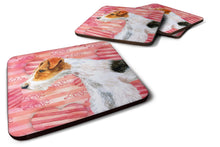 Load image into Gallery viewer, Fox Terrier Love Foam Coaster  BB9737FC