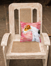 Load image into Gallery viewer, Fox Terrier Love Fabric Decorative Pillow BB9737PW1818