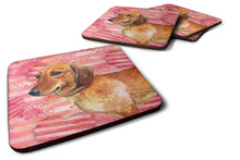 Load image into Gallery viewer, Dachshund Love Foam Coaster  BB9739FC