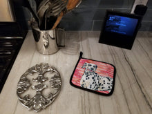 Load image into Gallery viewer, Dalmatian Love Pot Holders - Set of 2 - Heat-Resistant Kitchen Essentials BB9740PTHD