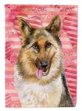 Load image into Gallery viewer, German Shepherd Love Garden Flag - Outdoor Decorative Yard Flag BB9741GF