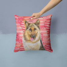 Load image into Gallery viewer, German Shepherd Love Throw Pillow - 14x14 Decorative Pillow – Art for Your Home &amp; Patio BB9741PW1414