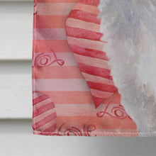 Load image into Gallery viewer, Siberian Husky Love Flag Canvas House Size BB9742CHF