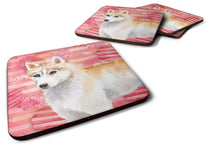 Load image into Gallery viewer, Siberian Husky Love Foam Coaster  BB9742FC