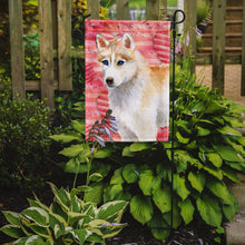 Load image into Gallery viewer, Siberian Husky Love Garden Flag - Outdoor Decorative Yard Flag BB9742GF