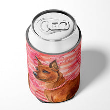 Load image into Gallery viewer, Miniature Pinscher Love Can or Bottle Hugger BB9743CC