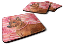 Load image into Gallery viewer, Miniature Pinscher Love Foam Coaster  BB9743FC