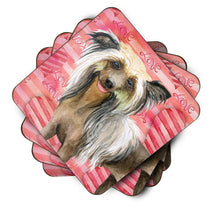 Load image into Gallery viewer, Chinese Crested Love Foam Coaster  BB9746FC