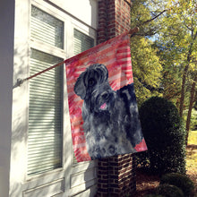 Load image into Gallery viewer, Giant Schnauzer Love Flag Canvas House Size BB9747CHF