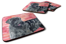 Load image into Gallery viewer, Giant Schnauzer Love Foam Coaster  BB9747FC