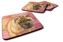 Load image into Gallery viewer, Shar Pei Love Foam Coaster  BB9748FC