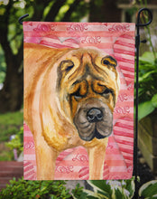 Load image into Gallery viewer, Shar Pei Love Garden Flag - Outdoor Decorative Yard Flag BB9748GF