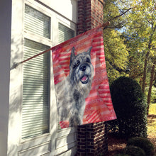 Load image into Gallery viewer, Schnauzer Love Flag Canvas House Size BB9749CHF