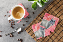 Load image into Gallery viewer, Schnauzer Love Foam Coaster  BB9749FC