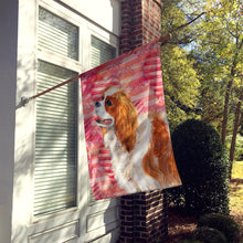 Load image into Gallery viewer, Cavalier Spaniel Love Flag Canvas House Size BB9750CHF