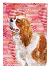 Load image into Gallery viewer, Cavalier Spaniel Love Flag Canvas House Size BB9750CHF
