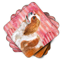 Load image into Gallery viewer, Cavalier Spaniel Love Foam Coaster  BB9750FC