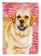 Load image into Gallery viewer, Golden Retriever Love Flag Canvas House Size BB9751CHF