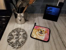 Load image into Gallery viewer, Golden Retriever Love Pot Holders - Set of 2 - Heat-Resistant Kitchen Essentials BB9751PTHD