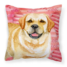 Load image into Gallery viewer, Golden Retriever Love Fabric Decorative Pillow BB9751PW1818