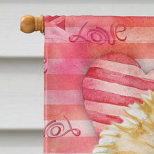 Load image into Gallery viewer, Morkie Love Flag Canvas House Size BB9755CHF