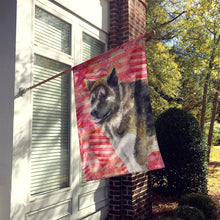 Load image into Gallery viewer, American Akita Love Flag Canvas House Size BB9756CHF