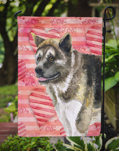 Load image into Gallery viewer, American Akita Love Garden Flag - Outdoor Decorative Yard Flag BB9756GF