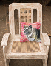 Load image into Gallery viewer, American Akita Love Fabric Decorative Pillow BB9756PW1818