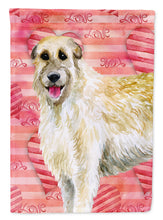 Load image into Gallery viewer, Irish Wolfhound Love Flag Canvas House Size BB9757CHF