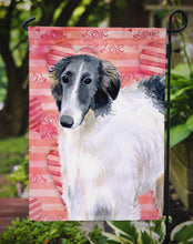 Load image into Gallery viewer, Borzoi Love Garden Flag - Outdoor Decorative Yard Flag BB9759GF