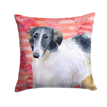 Load image into Gallery viewer, Borzoi Love Throw Pillow - 14x14 Decorative Pillow – Art for Your Home &amp; Patio BB9759PW1414