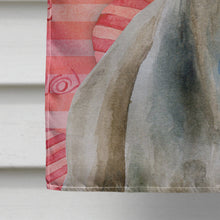 Load image into Gallery viewer, Weimaraner Love Flag Canvas House Size BB9761CHF