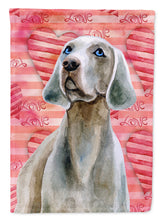 Load image into Gallery viewer, Weimaraner Love Garden Flag - Outdoor Decorative Yard Flag BB9761GF