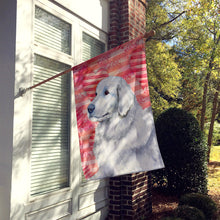 Load image into Gallery viewer, Maremma Sheepdog Love Flag Canvas House Size BB9762CHF
