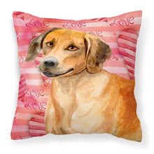 Load image into Gallery viewer, Rhodesian Ridgeback Love Fabric Decorative Pillow BB9763PW1818