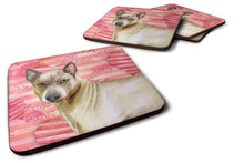 Load image into Gallery viewer, Thai Ridgeback Love Foam Coaster  BB9767FC