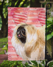 Load image into Gallery viewer, Pekingese Love Garden Flag - Outdoor Decorative Yard Flag BB9768GF