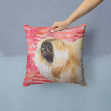 Load image into Gallery viewer, Pekingese Love Throw Pillow - 14x14 Decorative Pillow – Art for Your Home &amp; Patio BB9768PW1414