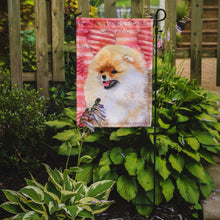 Load image into Gallery viewer, Pomeranian Love Garden Flag - Outdoor Decorative Yard Flag BB9769GF