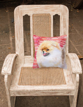 Load image into Gallery viewer, Pomeranian Love Fabric Decorative Pillow BB9769PW1818