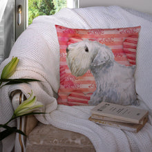 Load image into Gallery viewer, Sealyham Terrier Love Throw Pillow - 14x14 Decorative Pillow – Art for Your Home &amp; Patio BB9771PW1414