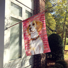 Load image into Gallery viewer, Beagle Love Flag Canvas House Size BB9773CHF