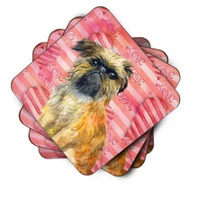 Load image into Gallery viewer, Brussels Griffon Love Foam Coaster  BB9774FC
