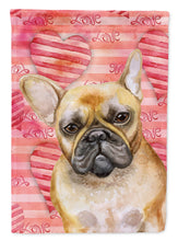 Load image into Gallery viewer, French Bulldog Love Flag Canvas House Size BB9775CHF