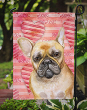 Load image into Gallery viewer, French Bulldog Love Garden Flag - Outdoor Decorative Yard Flag BB9775GF