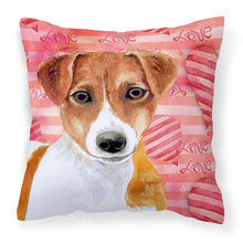 Load image into Gallery viewer, Jack Russell Terrier Love Fabric Decorative Pillow BB9776PW1818